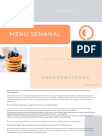 Semana 2 - Menus