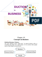 Introduction To Business - Chapter-1