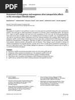 Assessment of Endogenous and Exogenous Silver Nanoparticles Effects On The Microalgae