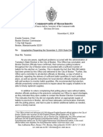 SOC Boston State Election Investigation Letter 2024