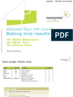 Albanian Flour Mill Course Trial Resutls