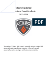 CHS School Catalog 2023 2024