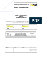 Sgi-Prc-39 Procedimiento de Mantenimiento de Via