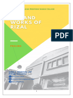 Prelim Rizal