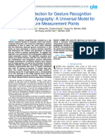 Channel Selection For Gesture Recognition Using Force Myography - A Universal Model For Gesture Measurement Points