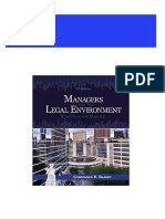 PDF (Ebook PDF) Managers and The Legal Environment: Strategies For Business 9th Edition Download