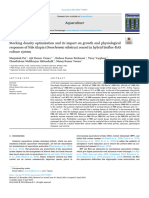 Stocking density optimization and its impact on growth and physiological responses of Nile tilapia (Oreochromis niloticus) reared in hybrid biofloc-RAS culture system