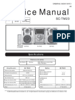 Diagrama de Servicio de PanasonicSA-TM23