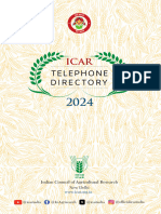 ICAR Telephone Directory 2024