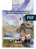 Guidelines On Occupational Safety and Health Management Systems Oshms