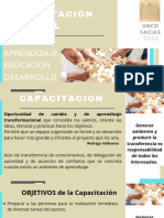 Clase de Diseño de Proyecto de Capacitación