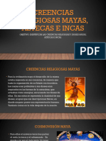 H4 Semana 17 Material de Apoyo Creencias Religiosas de Mayas Aztecas e Incas