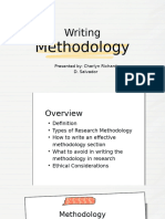 Writing Methodology Final