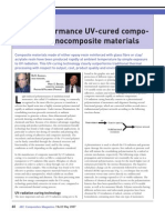 High-Performance UV-cured Compo-Site and Nanocomposite Materials