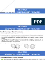 Chapitre 1 Transferts Thermiques EST-DUT - 2021