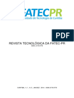 Revista Tecnologica Da FATEC - PR V 1 N 5 - JAN-DEZ 2014