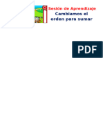 1° Sesión Día 2 Mat Cambiamos El Orden para Sumar Unidad 5 Semana 2