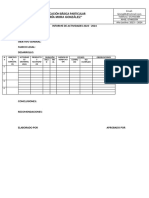 Informe de Actividades