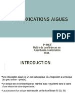 Intoxications Aigues