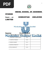 Hindustan Unilever Limited Report