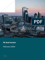 PE Deal Tracker - February 20244