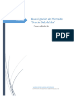 Investigación de Mercado Snacks Saludables - Mario Garcia