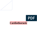 CARDIOTHORACIC