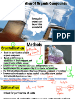 Purification of Organic Compounds