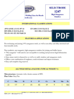 Selectrode: High Manganese Stainless Manufacturers of Custom Welding Lines For Resale