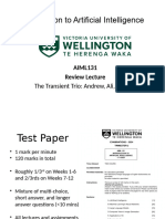 Aiml131 Week12 3 Review Lecture - Tagged