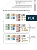 Ce2 Exercices Relation Euros Centimes