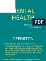 Mental Health