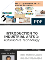 Introduction To Industrial Arts 1 - Automotive Technology