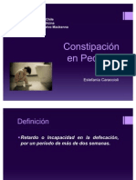 Constipación en Pediatria