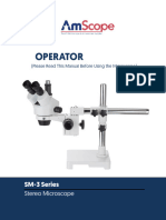 AmScope SM-3 Manual