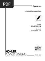 Kohler 20-2000KW TP5829