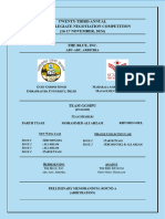 Preliminary Memorandum Round a-Arbitration