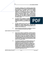 CHAPTER 7: Building Systems: Hvac Design Criteria