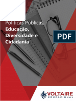 Políticas Públicas, Educação, Diversidade e Cidadania