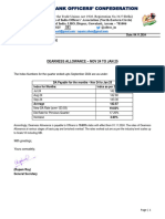 23 - 2024 - Dearness Allowance For Nov 24 To Jan 25