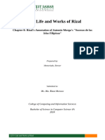 Chapter 8 - Rizals Annotation To Antonio de Morgas Sucesos de Las Islas Filipinas