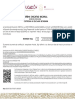 Certificado PDF