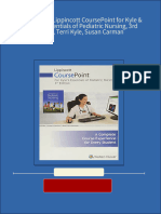 Instant download Test Bank for Lippincott CoursePoint for Kyle & Carman: Essentials of Pediatric Nursing, 3rd Edition, Terri Kyle, Susan Carman pdf all chapter