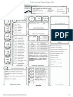 Feuille de Personnage Dungeons & Dragons - D&D 5