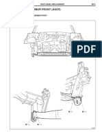 Front Crossmember Front (Assy) : Replacement