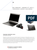 Toshiba Notebook PL Consumer