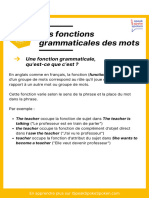 Ispeakspokespoken Fonctions Grammaire Anglais PDF