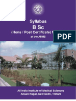 Syllabus Nursing - Hons-Post Certificate