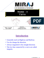 Surveying Module 4 Curve