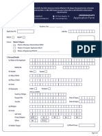 Application Form - Postgraduate (Main Campus) - 2024